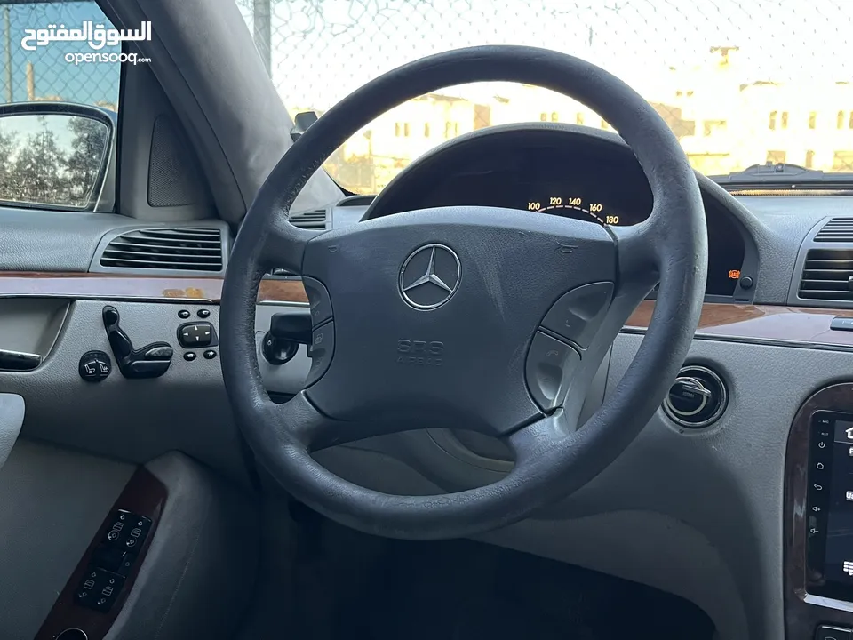 مرسيدس بنز S350L 2005 فحص كامل وفل الفل مميزة جدا للبيع بسعر مغري كاش او اقســـاط