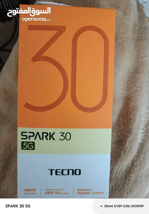 SPARK 30 5G بحال الوكالة