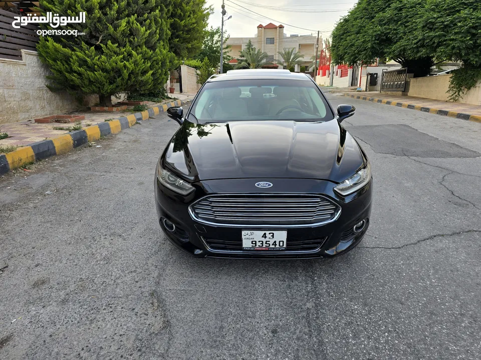 فورد فيوجن موديل 2016 فل ابشن اعلى صنف فحص كامل