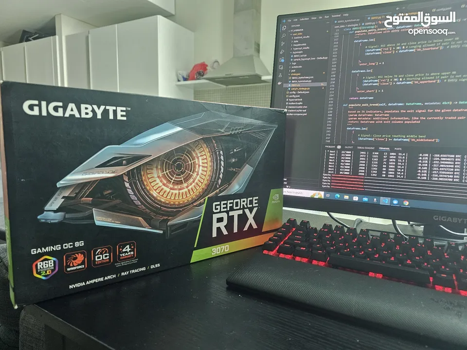 GPU NVIDIA GigaByte RTX 3070 for sale