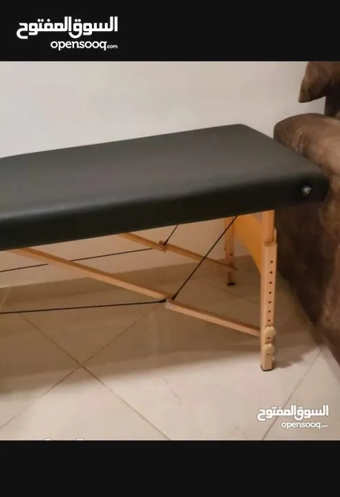 سرير مساج وتدليك يحمل وزن بشكل مميز ألمنيوم