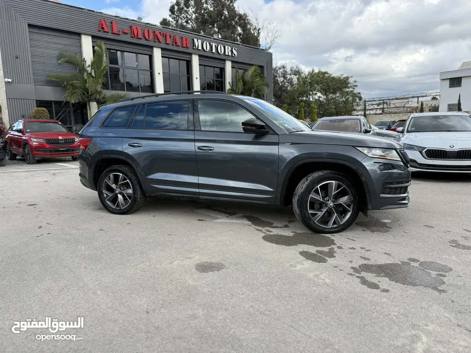 سكودا كودياك SportLine ترخيص 2020 ماتور 2000 ديزل/اوتوماتيك/150 حصان/2*4