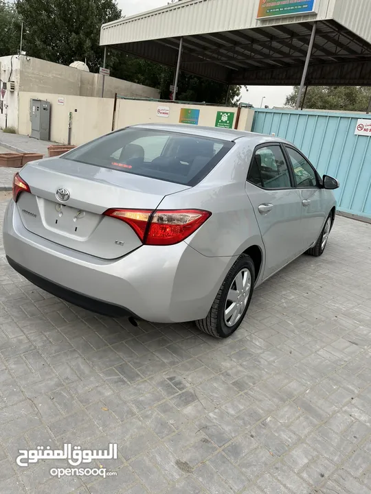 Toyota Corolla 2018 Model, Non Accident Car Perfect Condition.