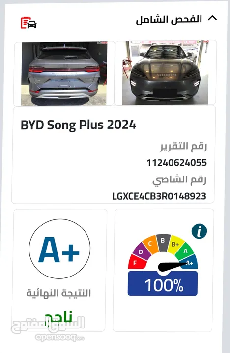 BYD Song Plus Champion  2024 إمكانية البدل