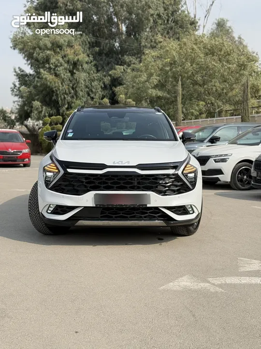 كيا سبورتاج GT Line ترخيص 2022 محرك 1600 هايبرد  جير أوتوماتيك 240 حصان
