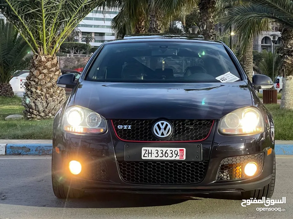 VW GOLF MK5 GTI 2009 جمرك رساله مفتوحه