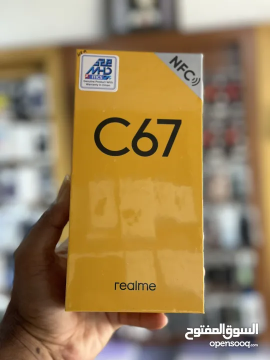 New Realme c67 8+256Gb Green