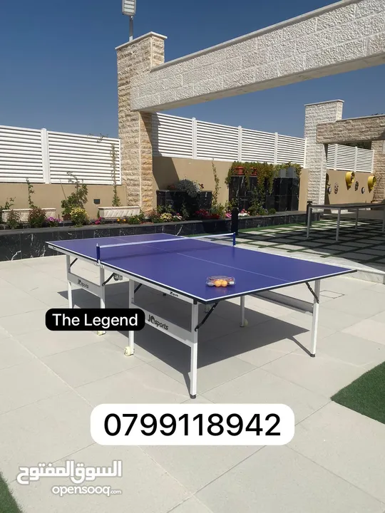 طاولة تنس لون فخم (بينج بونج) ping pong