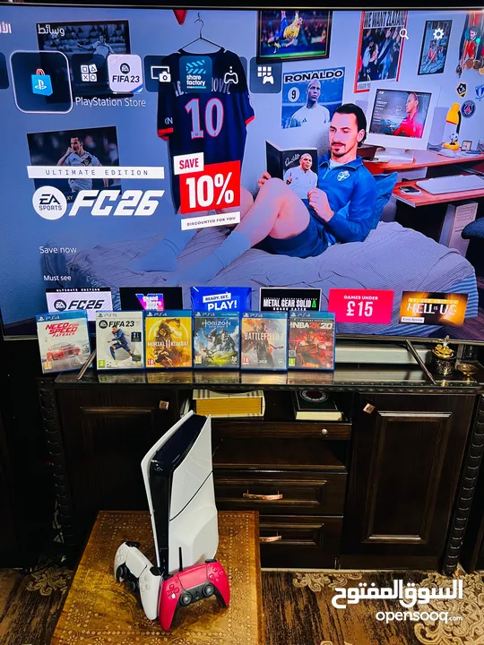 Playstation 5 Slim (Blueray)  بلاستيشن 5 سلم