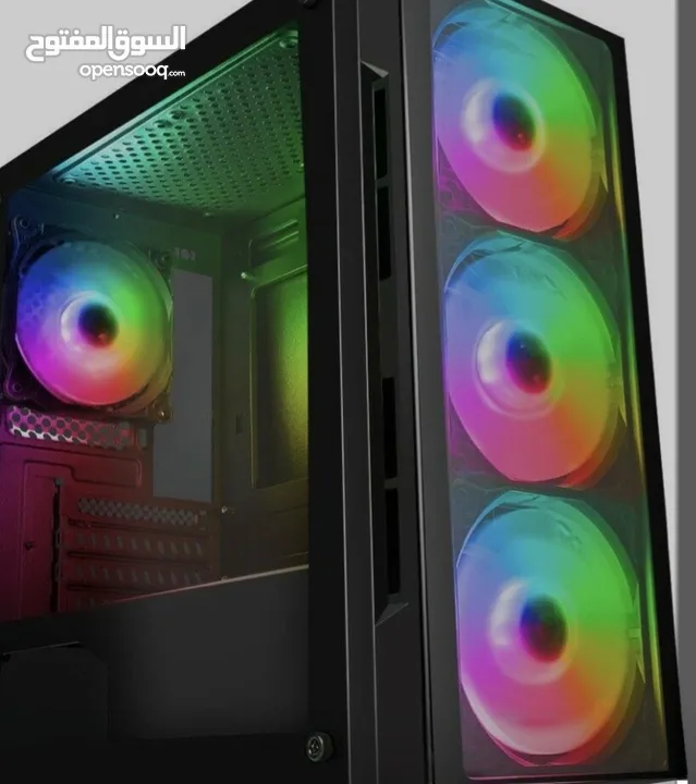 كمبيوتر جيمنج اي سفن جيل سابع  8 رام   PC GAMING  CUSTOM B150 WITH 4FAN CORE I7-7700