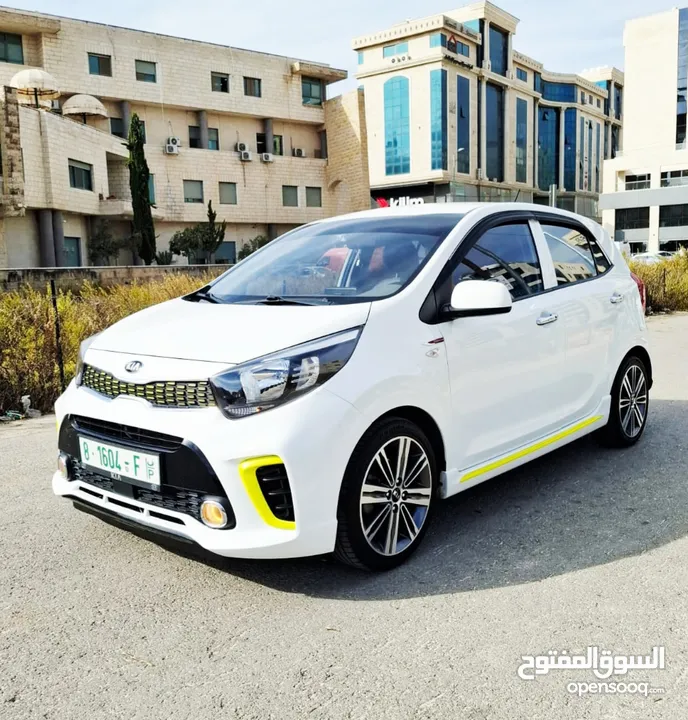 كيا مورنينج 2020 GT line فل إضافات مميزة