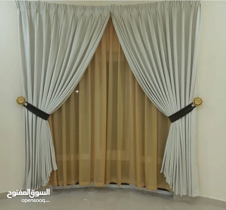 Al Naimi Curtain Shop / We Make All type new Curtains - Rollers - Blackout With fixing anywhere Qata
