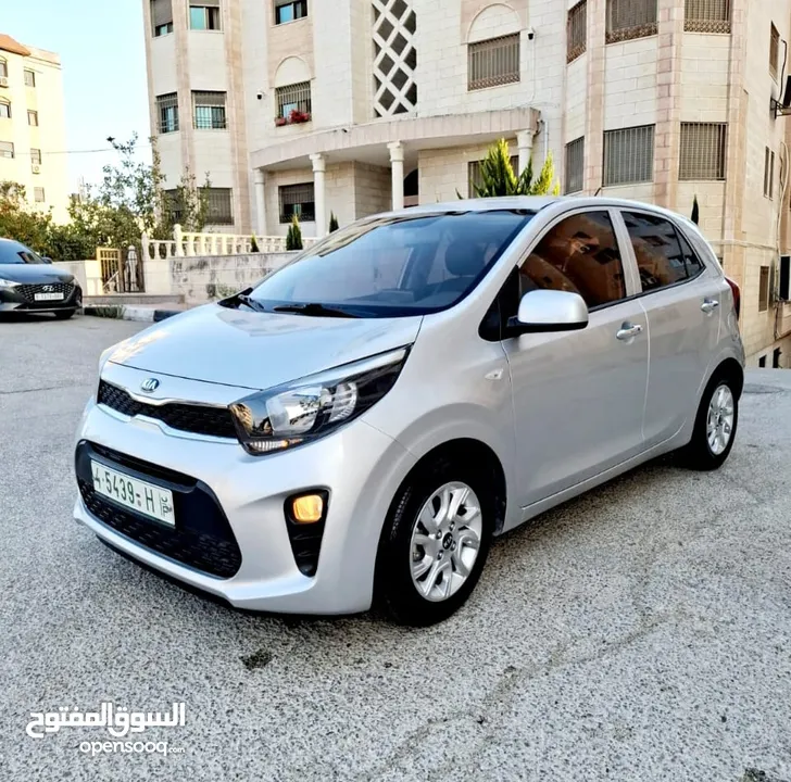 كيا بيكانتو 2019 بصمة فل  عداد قليل (27) ألف كيلو