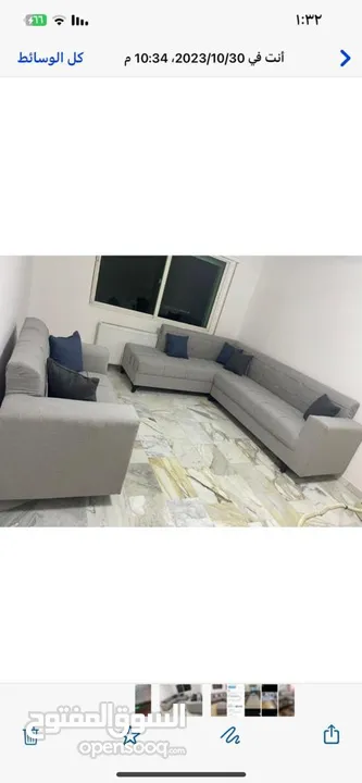 كورنرات 9مقاعد حرف L معاه كمان مجوزه بسعر الجملة من مفروشات ماسة لاتردد بل اتصال والحجز