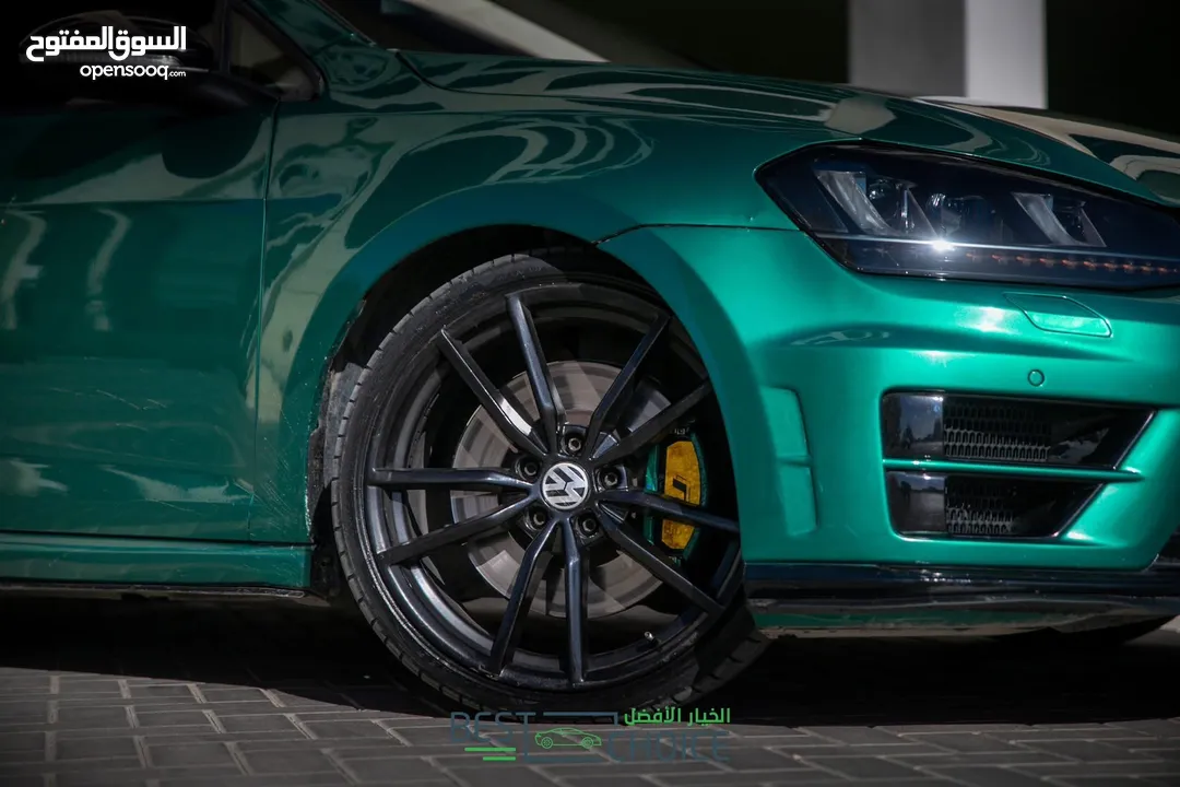 GOLF R 2015  ستوك  إمكانية البدل وارد  رخصة وتامين  280 حصان  لون مميز  عداد 180 الف  فل اصافات