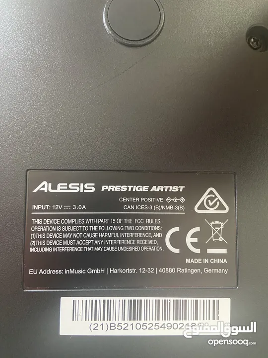 Alesis electric piano 88keys