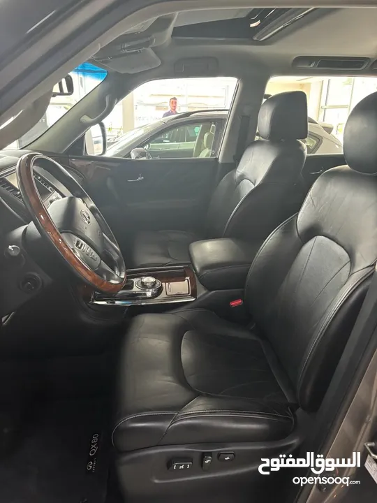 انفنتي QX80  2016 وارد وكفالة الشركه