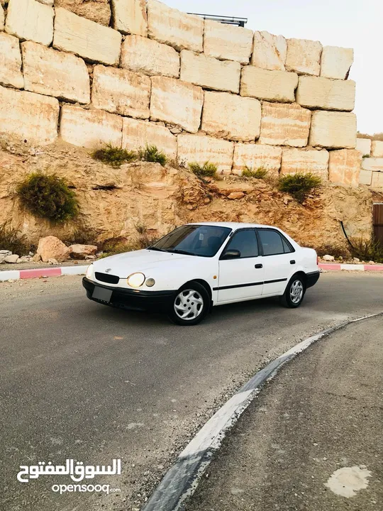 تويوتا كورولا مديل 99 جير تومات  متور 1.6  فحص ممتاز