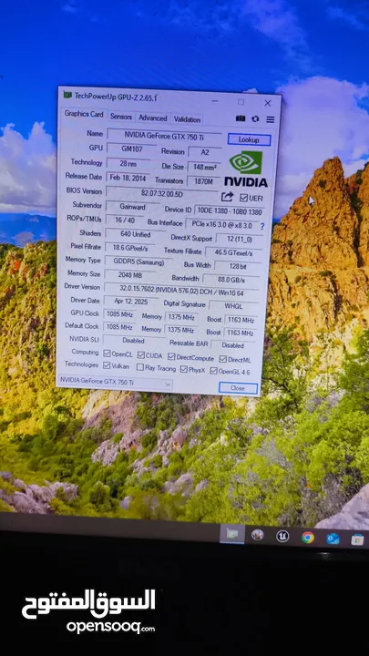 gtx 750 ti 2g