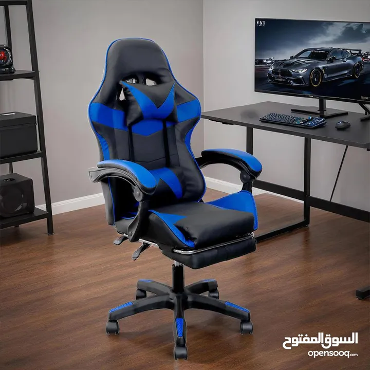 كرسي جيمنج مع مسنده بسعرر يناسب الجميع  الكميه محدوده جدا... للطلب عبر رسائل الوتس
