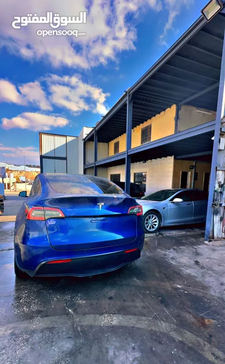 Tesla Model Y 2021 Standard تيسلا كهرباء موجوده بالحره الزرقاء.. جاهزه مجمركه جديد