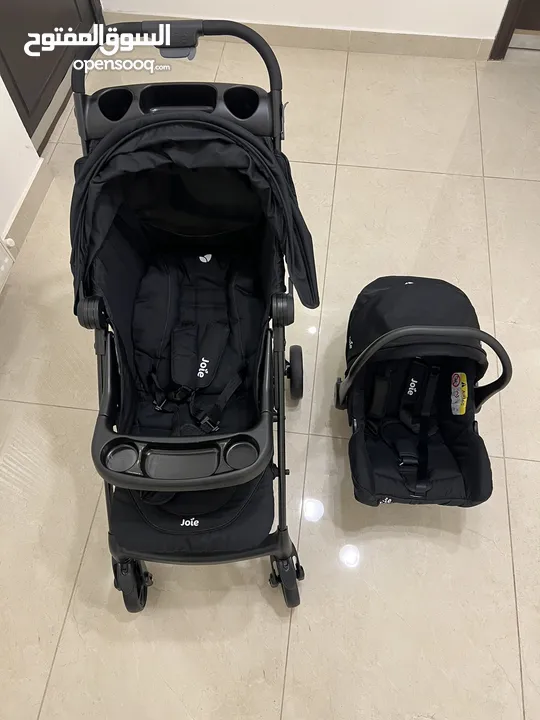 عرباي مع car seat استخدام 3 ايام فقط