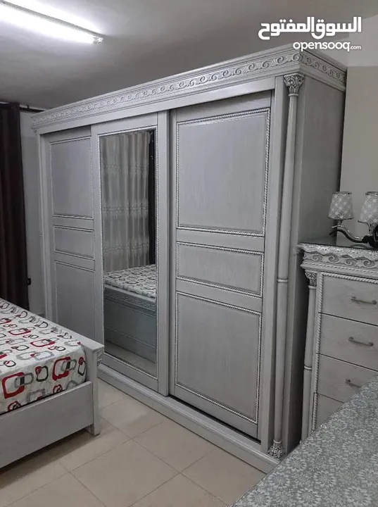 غرف نوم ماستر خشب لاتيه 18م جميع المقاسات والوان حسب الطلب