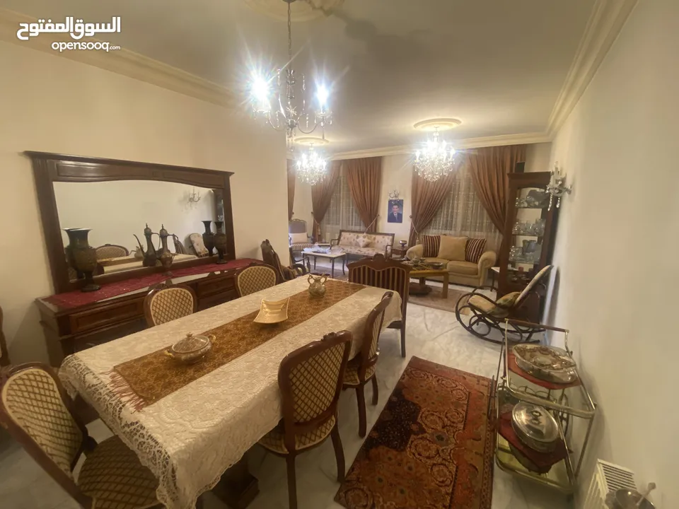 شقة سكنية نضيفة وفاخرة للبيع ، مفروش او بدون فرش في خلدا بالقرب من مدارس الدر المنثور