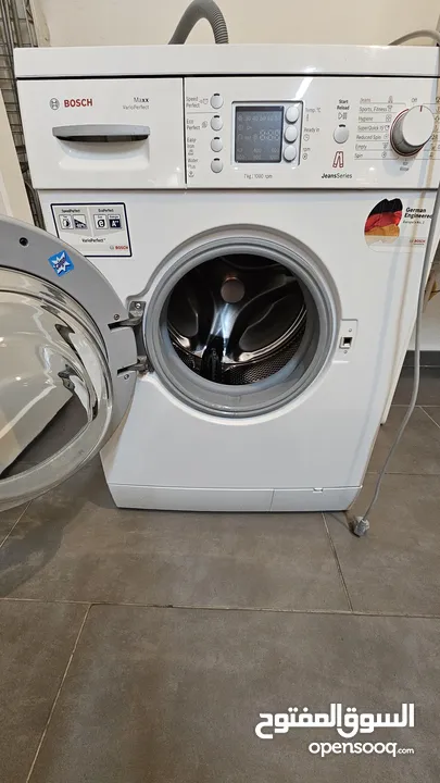 Bosch washing machine غساله بوش ألماني