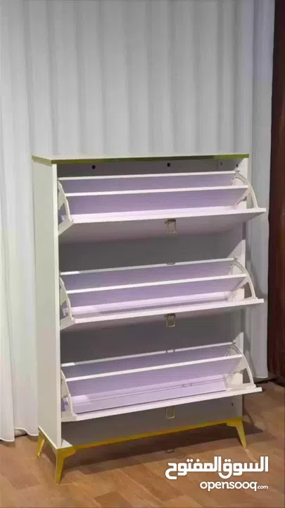 خزانة الأحذية الملكية – لمسة فخامة تغيّر مدخل بيتك بالكامل مش مجرد خزانة... هاي قطعة ديكور راقية