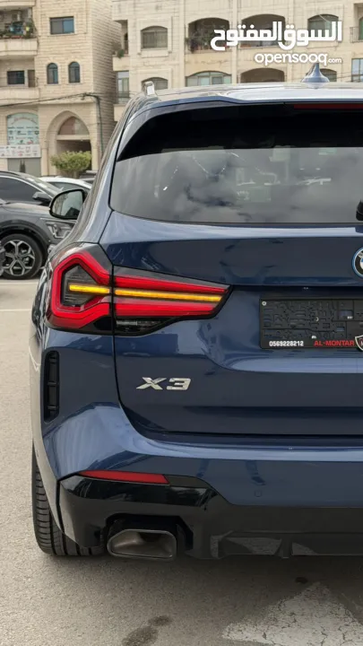 BMW x3 30e ترخيص   محرك 2000 هايبرد plug in/يقطع على الشحنه 43 كيلو متر  293 حصان