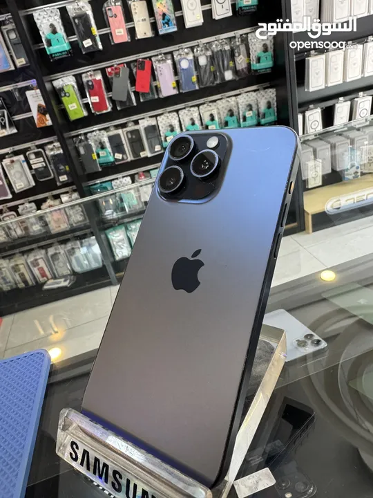 15 Pro Max 256GB بطارية 95% واري امريكي esim (مش مشفر )   متوفر كل الوانه  الاجهزة نضيفة ومكفوله