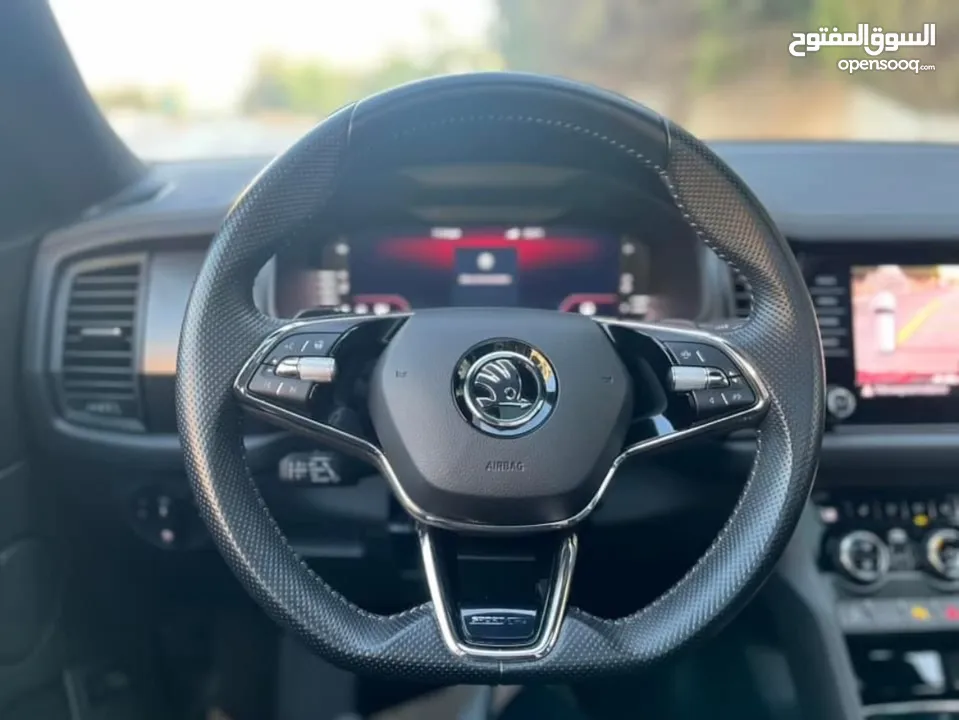 سكودا كودياك 2022 سبورت لاين فل اضافات دفع رباعي