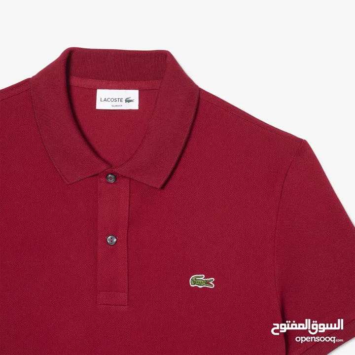 تيشيرت لاكوست الرجالي – موديل L.12.12 (Slim Fit)