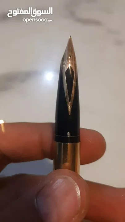 Sheaffer brand 14k gold fountain pen all gold, made in the USA