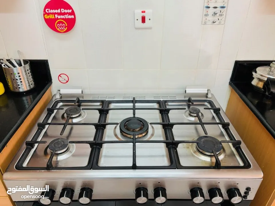 Simfer Cooking range with 5 burner, Oven and Grill (253306395