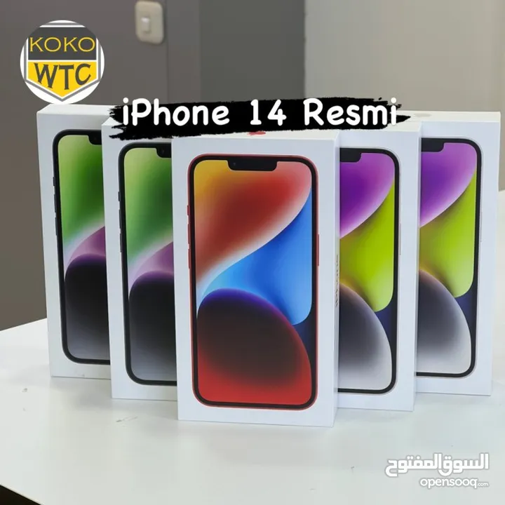 iPhone 14 Plus 128GB  ايفون 14 بلس 128    جديد كفالة شرق اوسط