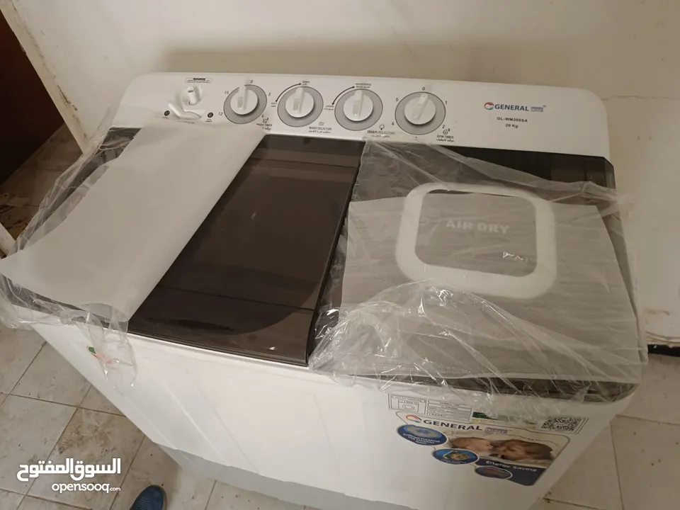 washing machine super general brand new 20 kg