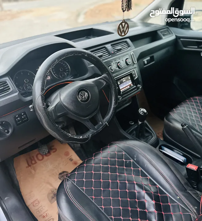 كادي 2016 - ماطور 2000 ديزل - 7 مقاعد - ترخيص وتامين ساري المفعول - بحاله ممتازة جداً - فحص ممتاز