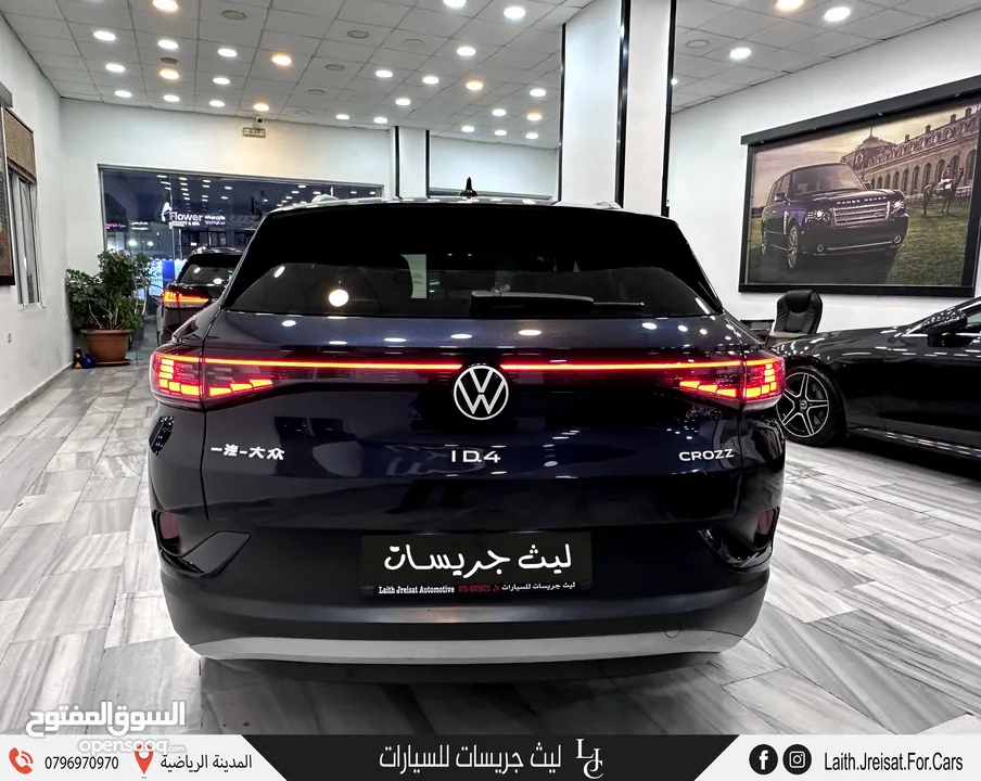 فولكسفاجن ID.4 كروز بيور بلس كهربائية بالكامل 2021 Volkswagen ID.4 Crozz PURE +