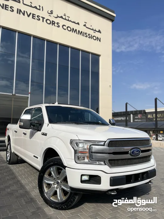 Ford F150 Diesel PLATINUM Clean title مواصفات خاصة بلاتينيوم  اعلى صنف