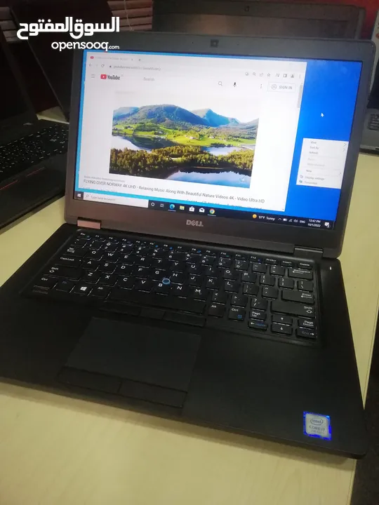 لابتوبات ديل مواصفات عالية معالج أي سفن رام 16 جيجا ، CORE I7-8TH 16 GB Ram Dell .