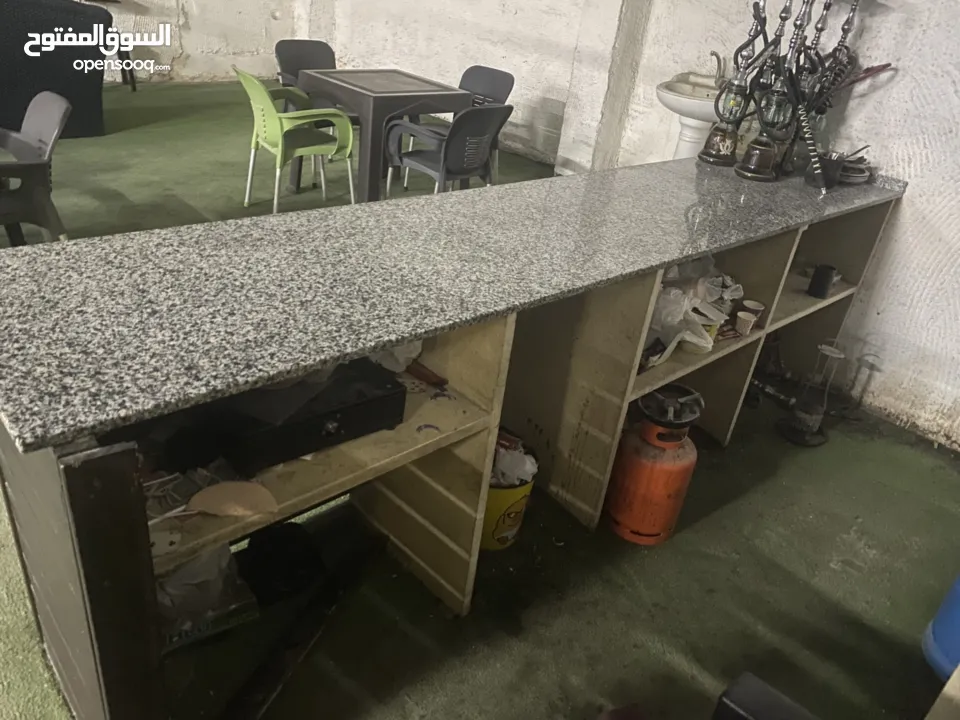 عدة قهوة شاشات طوايل كراسي كنب بار