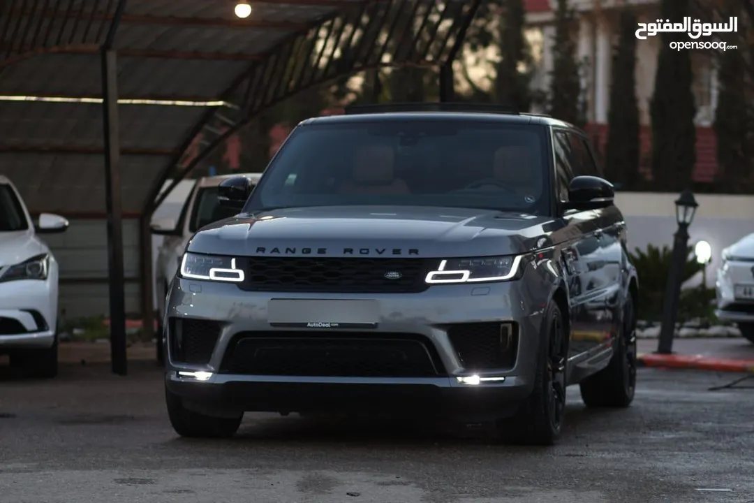 Rang rover 2022 mild hyprid plug in رنج روفر سبورت 2022 p400 هايبرد