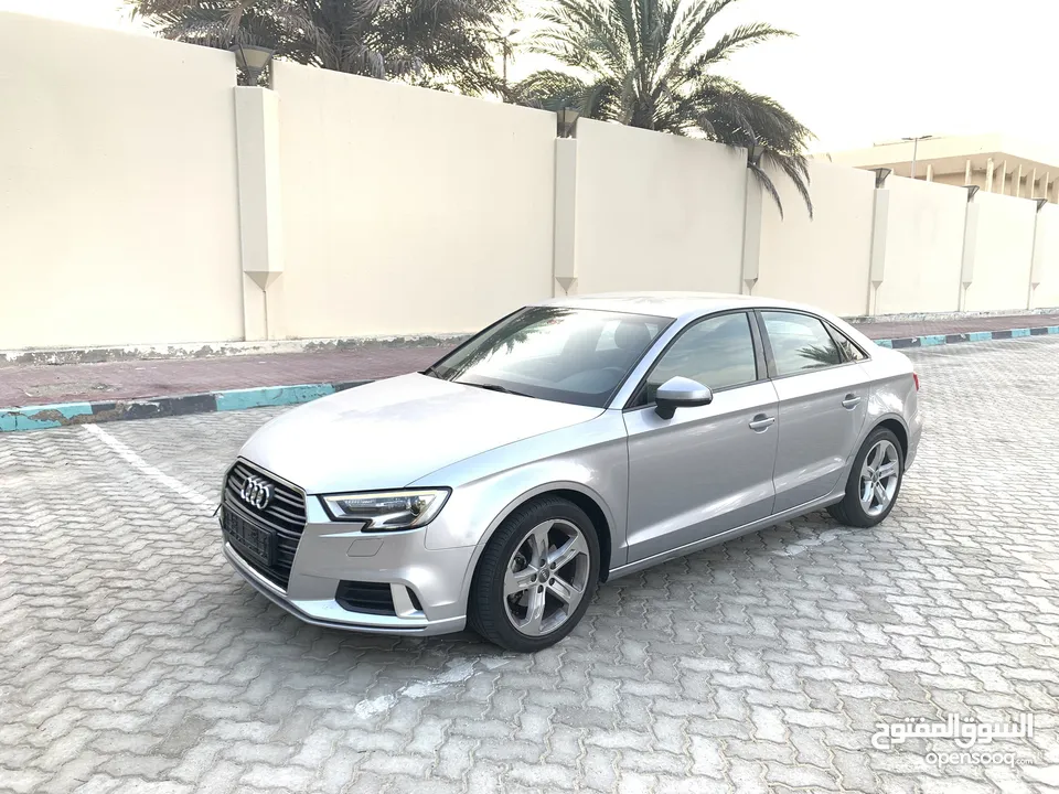 Audi A3 GCC 2018 engine 1.3very clean car  أودي A3 خليجي 1.3 ماكينه  2018 بحالة ممتازه