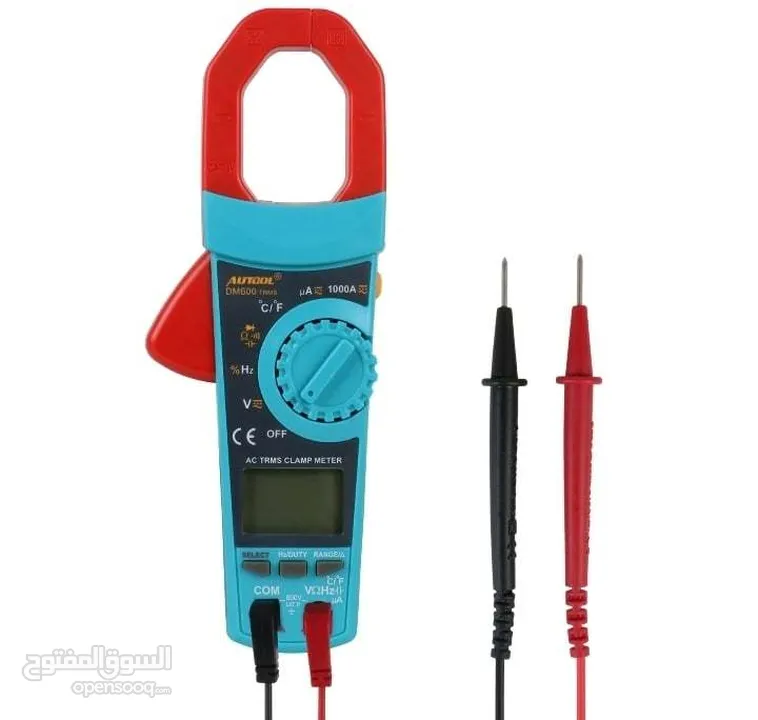 يتوفر لدينا #Digital_Clamp_Meter  يقوم بقياس التيار ..