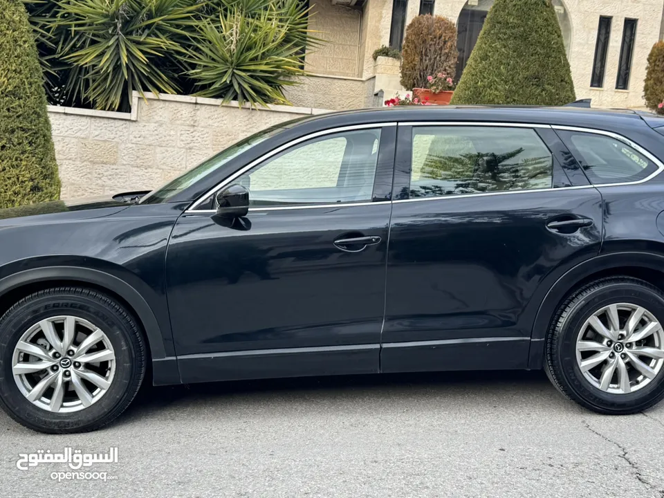 مازدا زوم CX9 موديل 2017 وارد الشركة الخياط الاردن الفحص مرفق مع صور