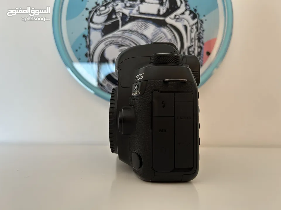 كاميرا Canon 5d iv مستعمله بحال الوكاله تماما للبيع