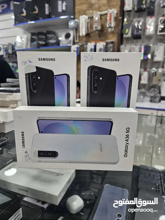 Samsung A36 5G جديد كفالة الوكيل الرسمي BMS