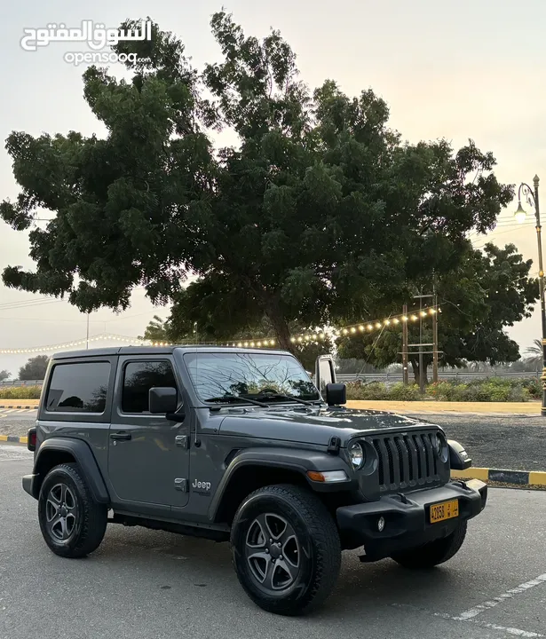 Wrangler Sport S 2019 - في حالة الوكاله حادث بسيط بدون خروج الايرباقات